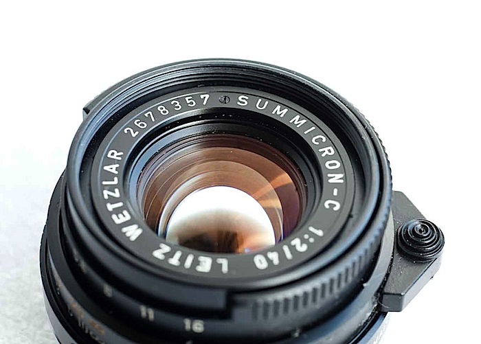 Leica Summicron-C 40mm f/2