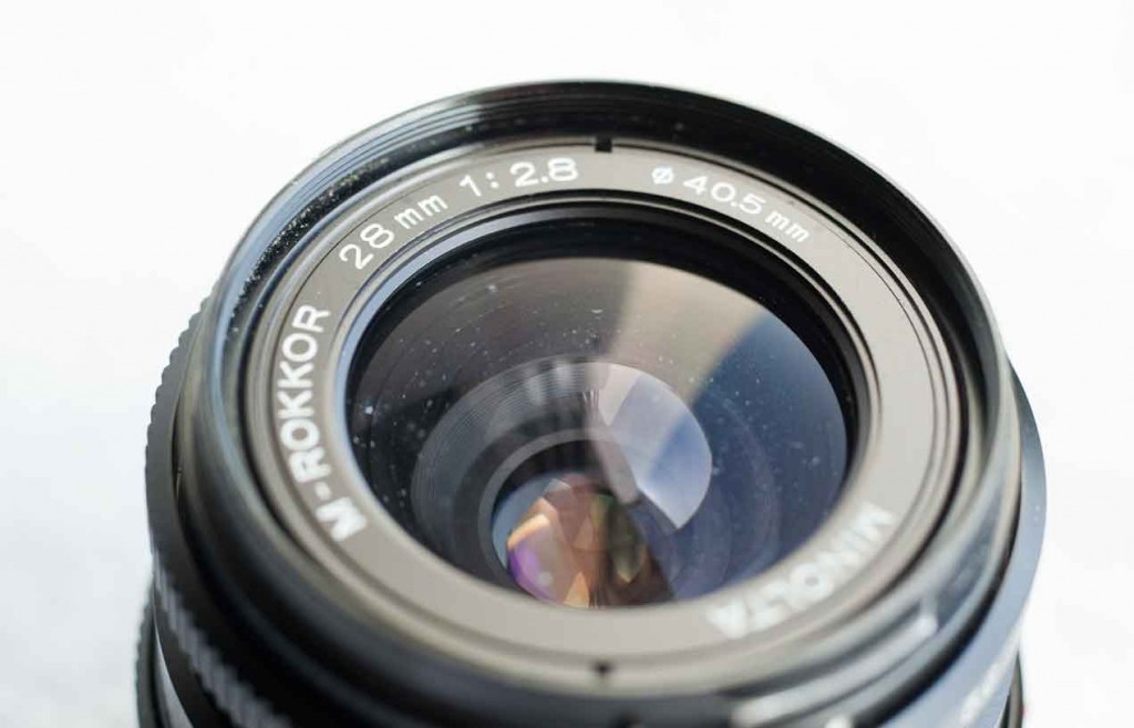 Minolta M-Rokkor 28mm f/2,8 for Leica - bubbles