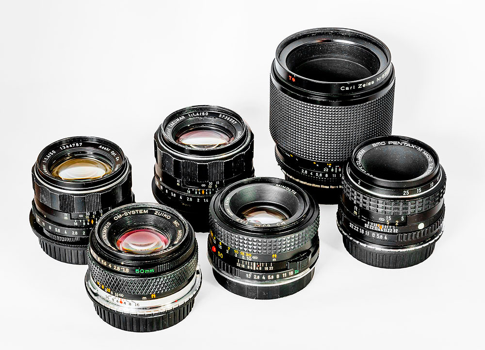 Battle of the 50mm lenses: the contestants