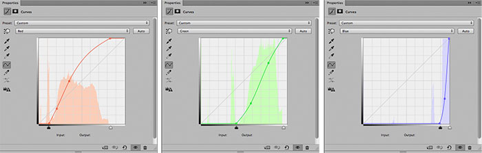 Photoshop CS6 curves
